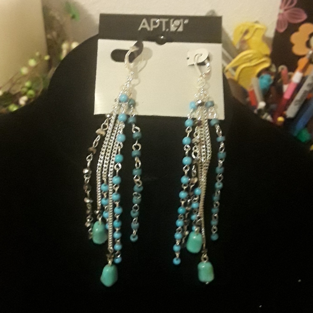 New Apt9 dangling earrings